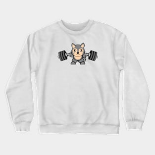 WeightLifting Wolf Crewneck Sweatshirt